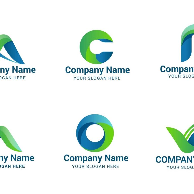 set-gradient-logo-templates_23-2148885272